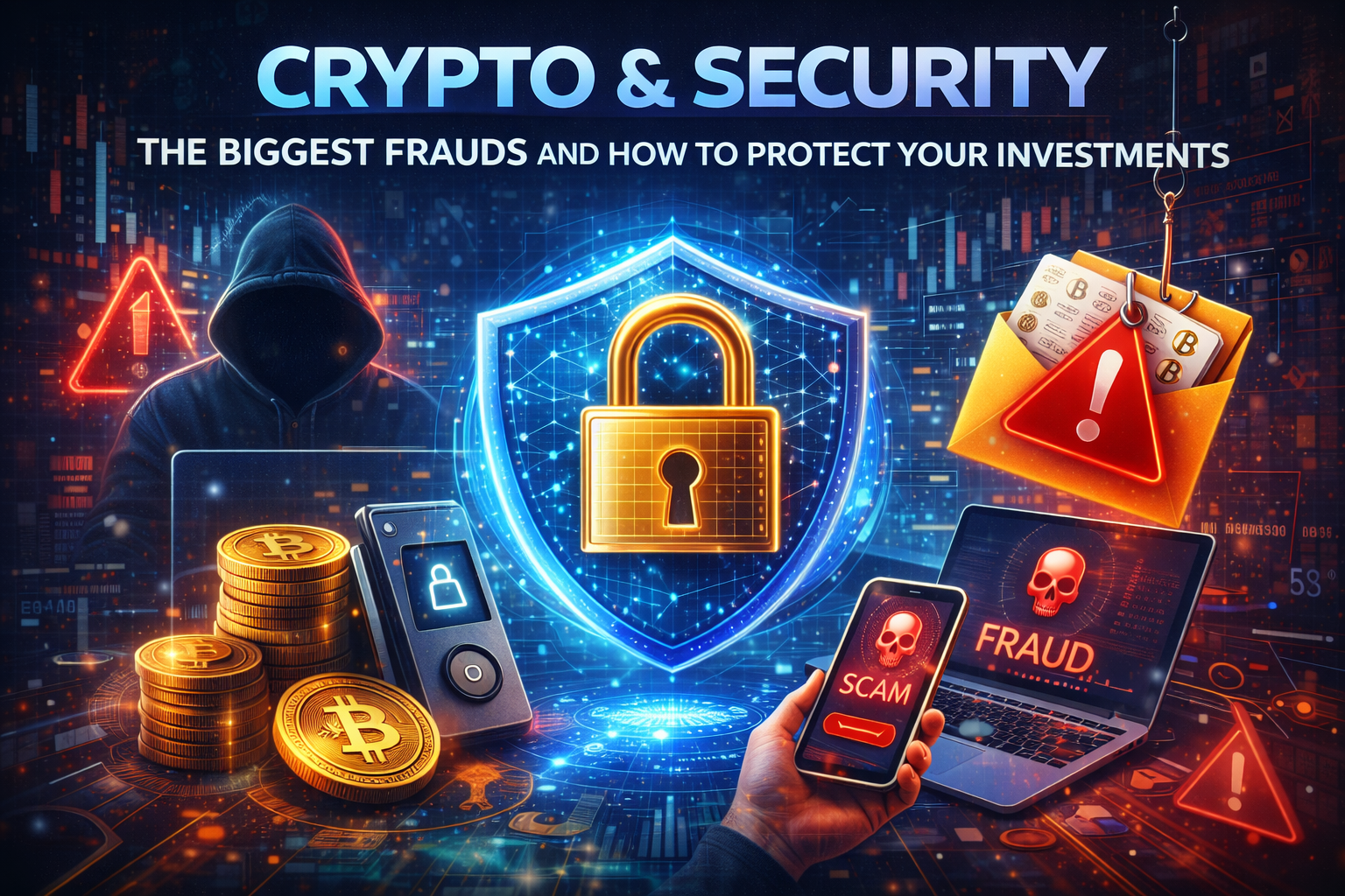 Crypto and Security: The Biggest Frauds and How to Protect Your Investments